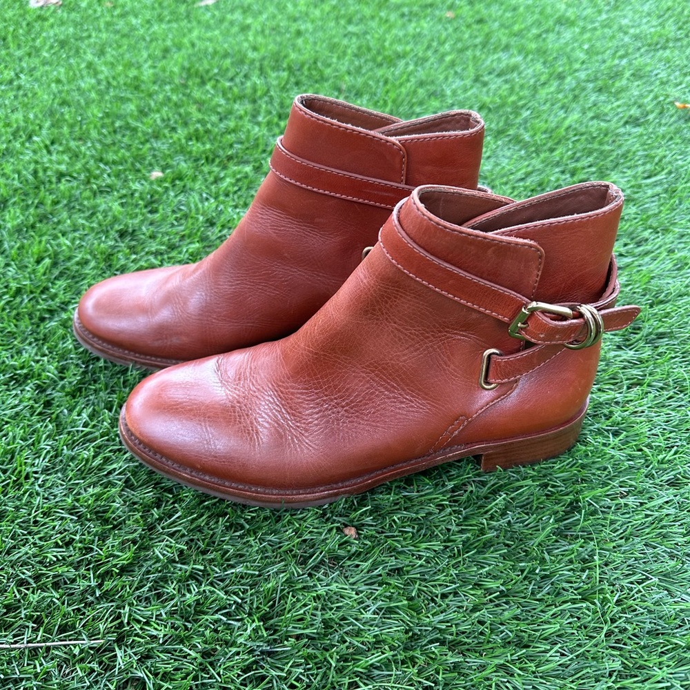 Tory Burch leather booties